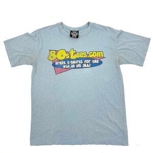 Junk Food 80s tees.com Shirt Short Sleeve Graphic Tee Sz Large USA